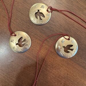 David Yurman Gift Tags with Red Cord - sold individually